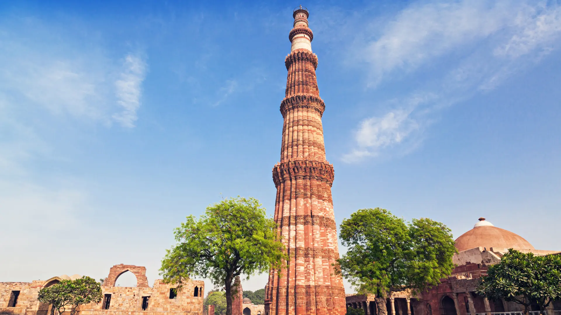 Qutub Minar in Delhi