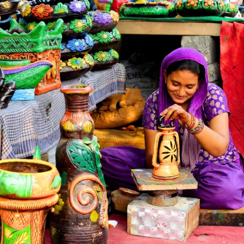 Local Market Agra