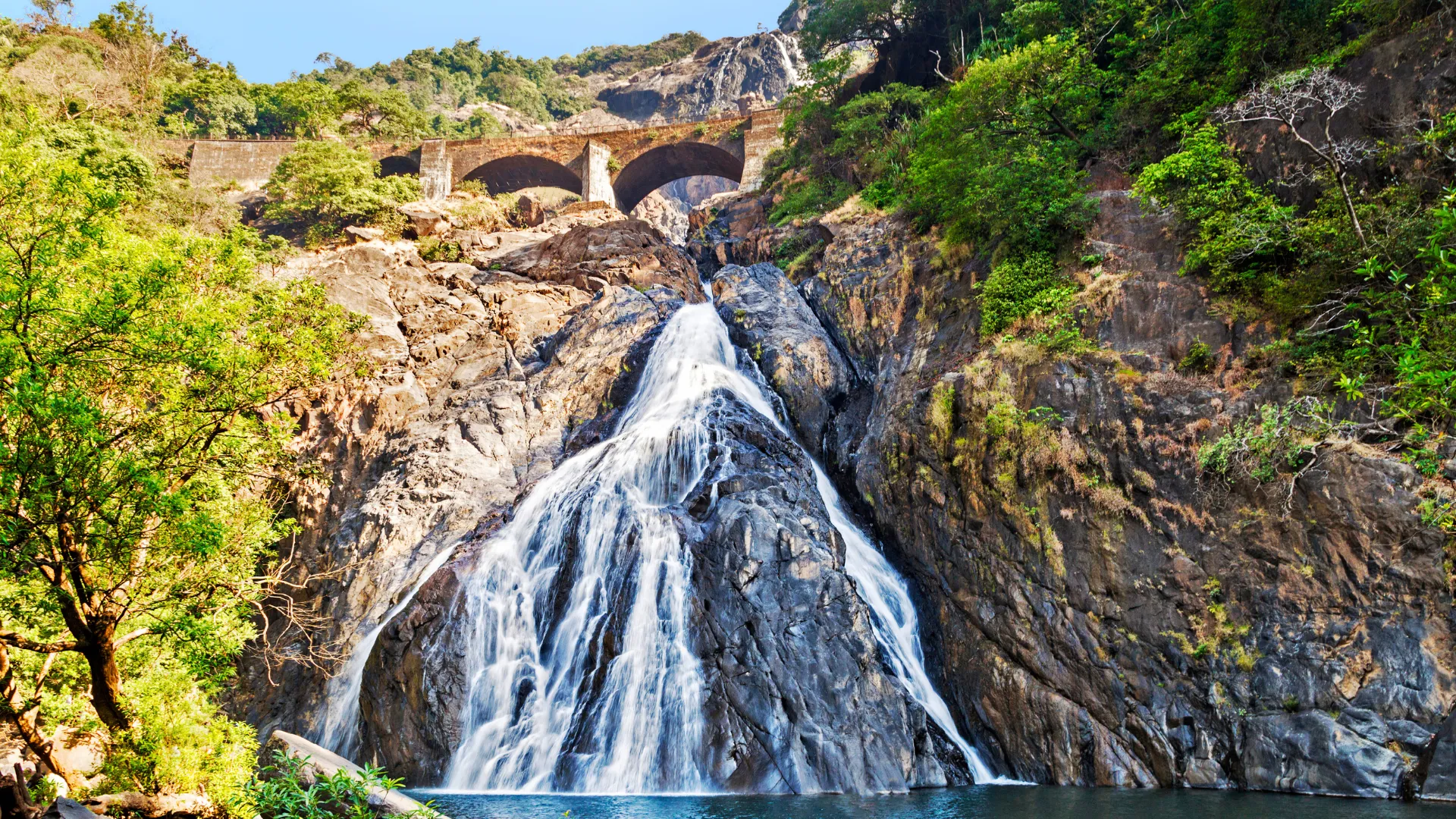 Goa Waterfall